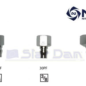 NITTO INNESTO FEMMINA 1/4", 3/8" e 1/2"