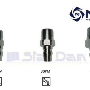 NITTO INNESTO MASCHIO 1/4", 3/8" e 1/2"