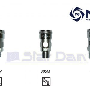 NITTO RUBINETTO MASCHIO 1/4", 3/8" e 1/2"
