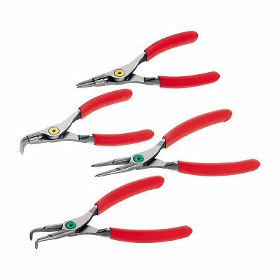 127 N/SE4 SERIE 4 PINZE PER ANELLI ELASTICI