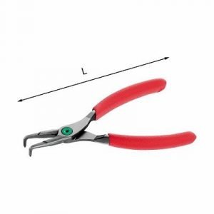 127 PN PINZE A BECCHI PIEGATI A 90° PER ANELLI ELASTICI INTERNI