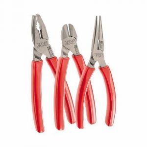 150 CX/SE3 ASSORTIMENTO CON PINZA UNIVERSALE, PINZA A BECCHI MEZZOTONDI DIRITTI E TRONCHESE A TAGLIENTE DIAGONALE (3 PZ)