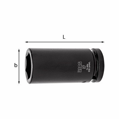 235 3/4 ML CHIAVI A BUSSOLA MACCHINA LUNGHE CON BOCCA ESAGONALE