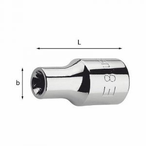 235 3/8 NTX CHIAVI A BUSSOLA TORX®
