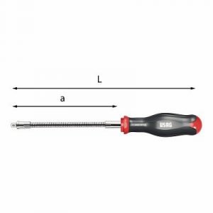 243 1/4 SN PORTABUSSOLE FLESSIBILE CON IMPUGNATURA
