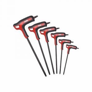 280 HATX/SE6 SERIE DI 6 CHIAVI MASCHIO PIEGATE CON IMPUGNATURA PER VITI CON IMPRONTA TORX®