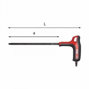 280 HATX CHIAVI MASCHIO PIEGATE CON IMPUGNATURA PER VITI CON IMPRONTA TORX®