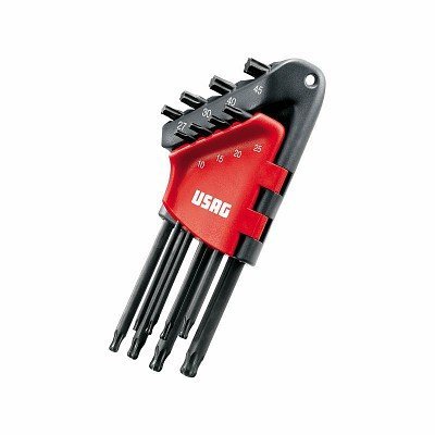 280 LTSTX/S8 SERIE DI 8 CHIAVI MASCHIO LUNGHE TESTA SFERICA TORX®