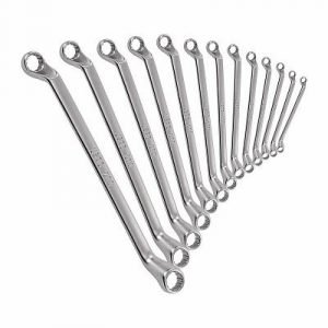 283 SE13 SERIE DI 13 CHIAVI POLIGONALI DOPPIE CURVATE