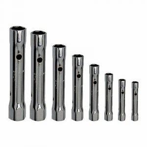 288 N/8 SERIE DI 8 CHIAVI A TUBO DOPPIE LEGGERE