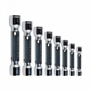 290 E/8 SERIE DI 8 CHIAVI A TUBO DOPPIE PESANTI