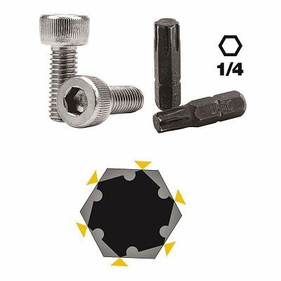458 S20 ASSORTIMENTO DI ESTRATTORI PER VITI E DADI ESAGONALI DANNEGGIATI (20 PZ) - immagine 2