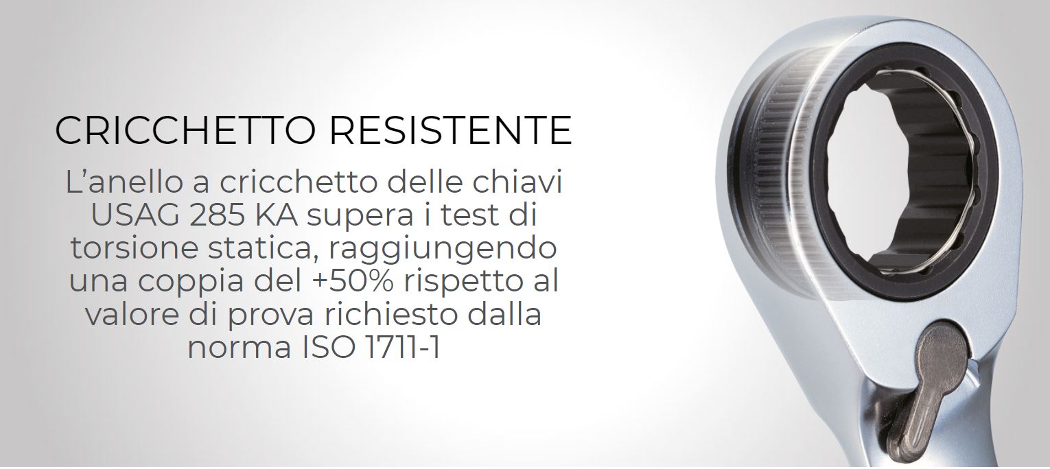 285 KA/SE5 SERIE DI 5 CHIAVI COMBINATE A CRICCHETTO CON ANELLO DI TENUTA - immagine 5