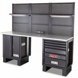 516 SA/CA4 ARREDAMENTO PER OFFICINA - PIANALE IN ACCIAIO