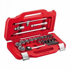 601 1/2 J22 ASSORTIMENTO IN CASSETTA MODULARE CON BUSSOLE ESAGONALI (22 PZ)