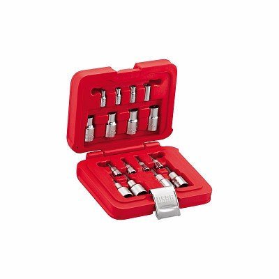 601 1/4-1/2 J82 ASSORTIMENTO IN CASSETTA MODULARE CON BUSSOLE TORX® (16 PZ)