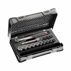 604 1/2 EA ASSORTIMENTO IN CASSETTA DI ABS CON BUSSOLE ESAGONALI (15 PZ)