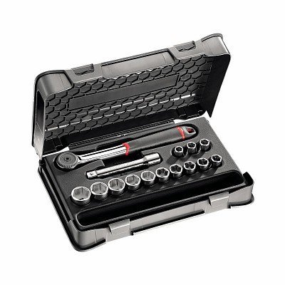 604 1/2 EA ASSORTIMENTO IN CASSETTA DI ABS CON BUSSOLE ESAGONALI (15 PZ)