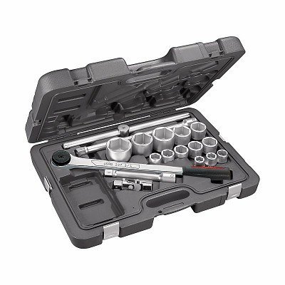 605 3/4 EA ASSORTIMENTO IN CASSETTA DI ABS CON BUSSOLE ESAGONALI (18 PZ) (Copia)