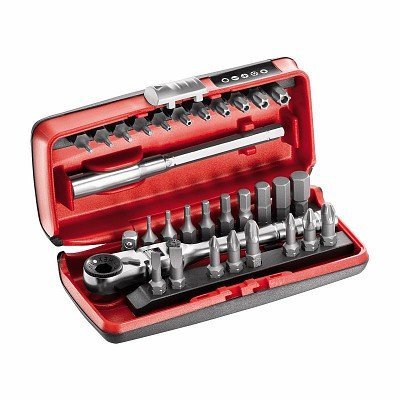 606 1/4 SK ASSORTIMENTO INSERTI CON CRICCHETTO REVERSIBILE - MINI KIT (31 PZ)