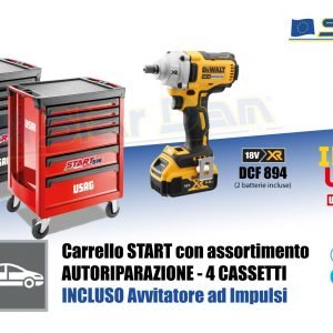 516 ST6UD-894 CARRELLO START CON ASSORTIMENTO AUTORIPARAZIONE (122 PZ)