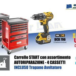 516 ST6UD-796 CARRELLO START CON ASSORTIMENTO MANUTENZIONE (113 PZ)