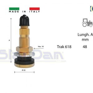 WONDER VALVOLA TUBELESS PER MEZZI AGRICOLI