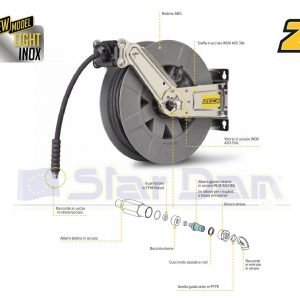 ZECA LIGHT INOX 8400