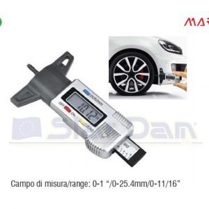 MARCO TOOLS MISURATORE DIGITALE DI PROFONDITÀ BATTISTRADA