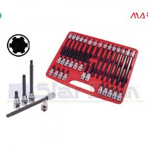 MARCO TOOLS SET 32 PZ CHIAVI A BUSSOLA CON INSERTO RIBE