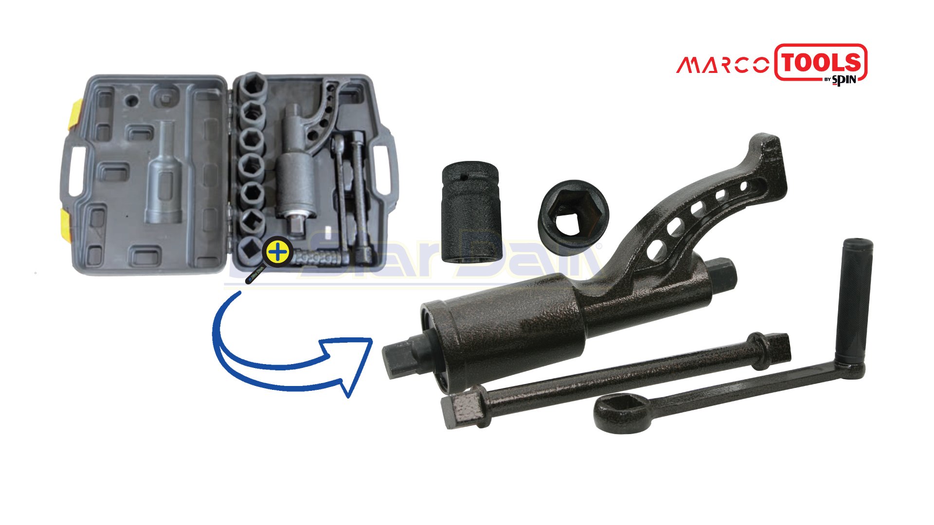 MARCO TOOLS MOLTIPLICATORE DI COPPIA