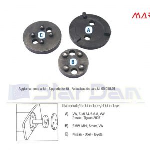 MARCO TOOLS SET 3PCS ARRETRATORI PISTONCINI