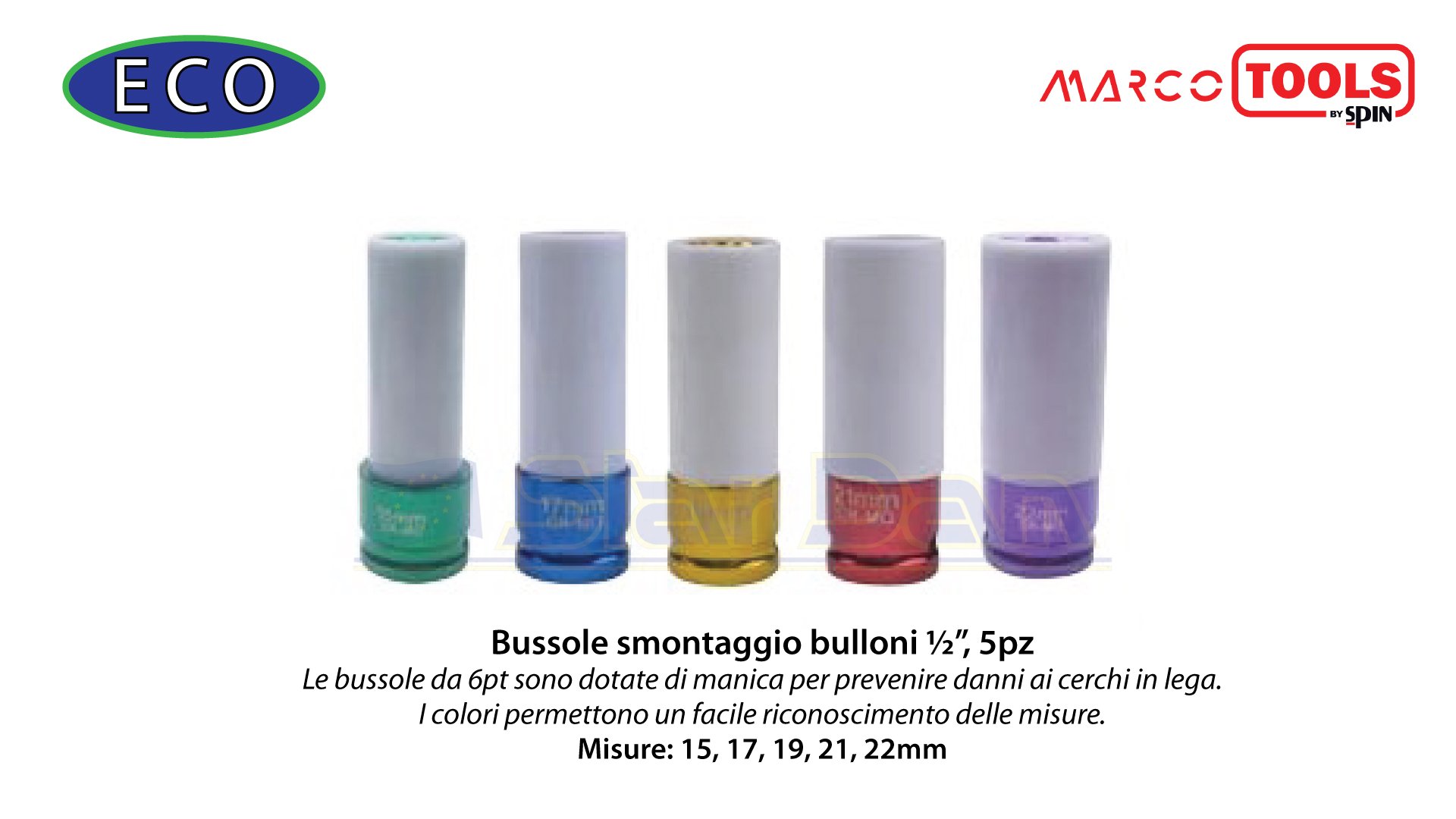 MARCO TOOLS ACCESSORI PER AVVITATORI A IMPATTO