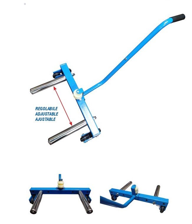 MARCO TOOLS CARRELLO TRASPORTO GOMME TIPO PESANTE - immagine 2