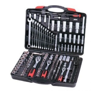 MARCO TOOLS CHIAVI A BUSSOLA 219 PZ (1/2” - 3/8” -1/4”) + CHIAVI COMBINATE