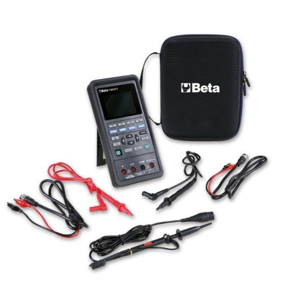 BETA MULTIMETRO DIGITALE AUTOMOTIVE PORTATILE CON OSCILLOSCOPIO A 2 CANALI E GENERATORE D'ONDA - immagine 4