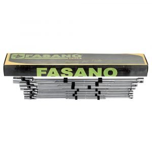 FASANO SET 10 CHIAVI A T SNODATE ESAGONALI