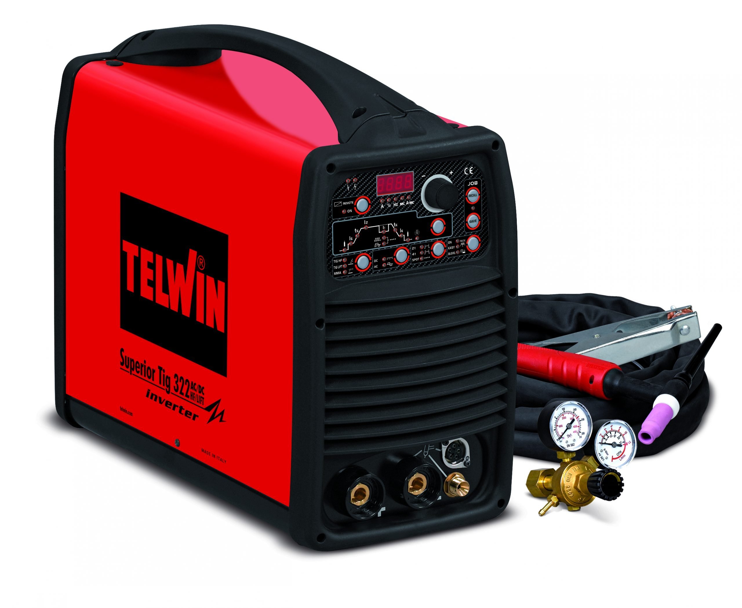 TELWIN SUPERIOR TIG 322 AC/DC-HF/LIFT 400V+ACC.