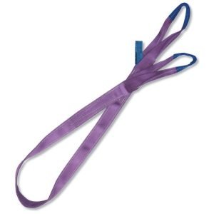 BETA BRACHE PER SOLLEVAMENTO 1T VIOLA NASTRO PIATTO A DUE STRATI