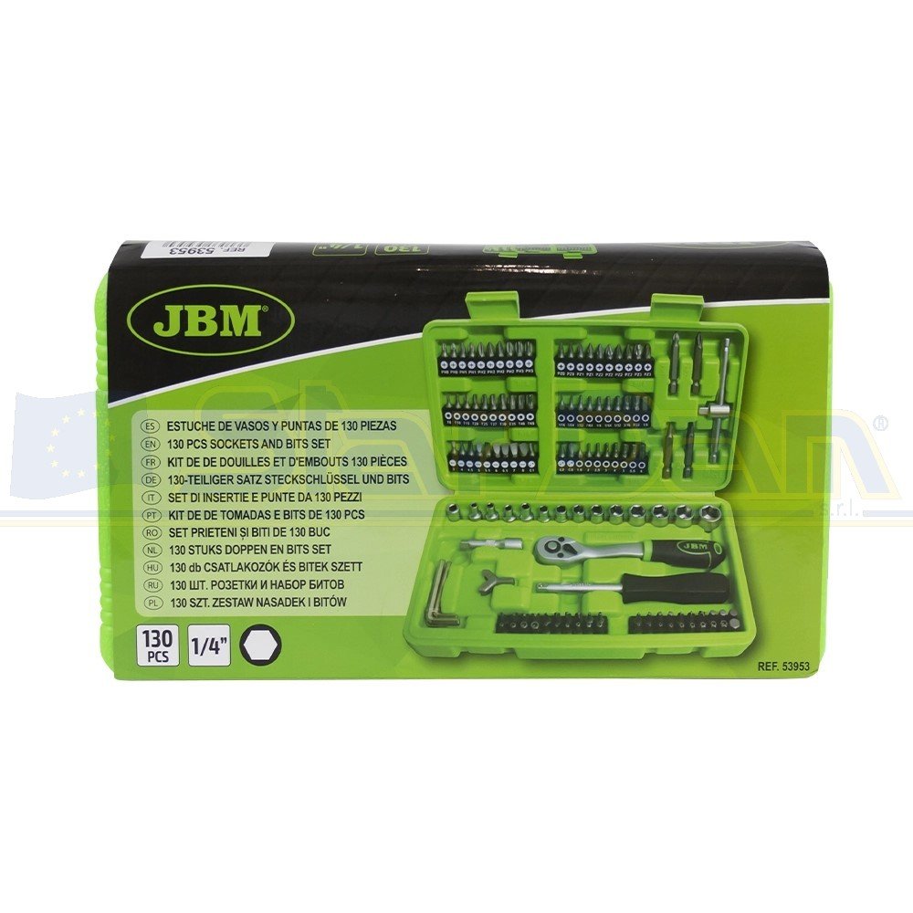 JBM SET DI INSERTI E PUNTE DA 130 PEZZI - immagine 6