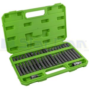 JBM VALIGETTA CON 42 CHIAVI PER VITI TORX, TRIPLE SQUARE E A BRUGOLA STANDARD