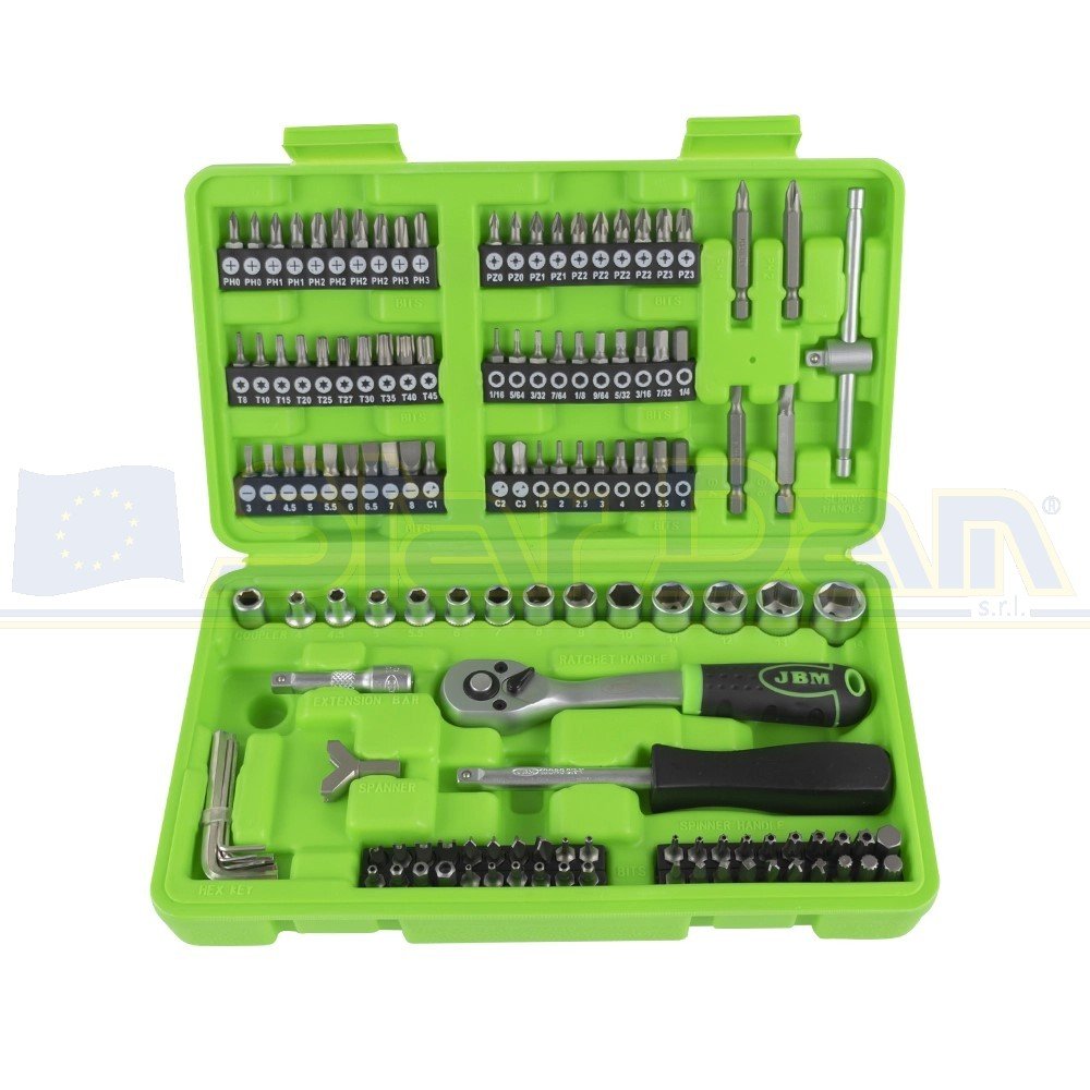 JBM SET DI INSERTI E PUNTE DA 130 PEZZI - immagine 4