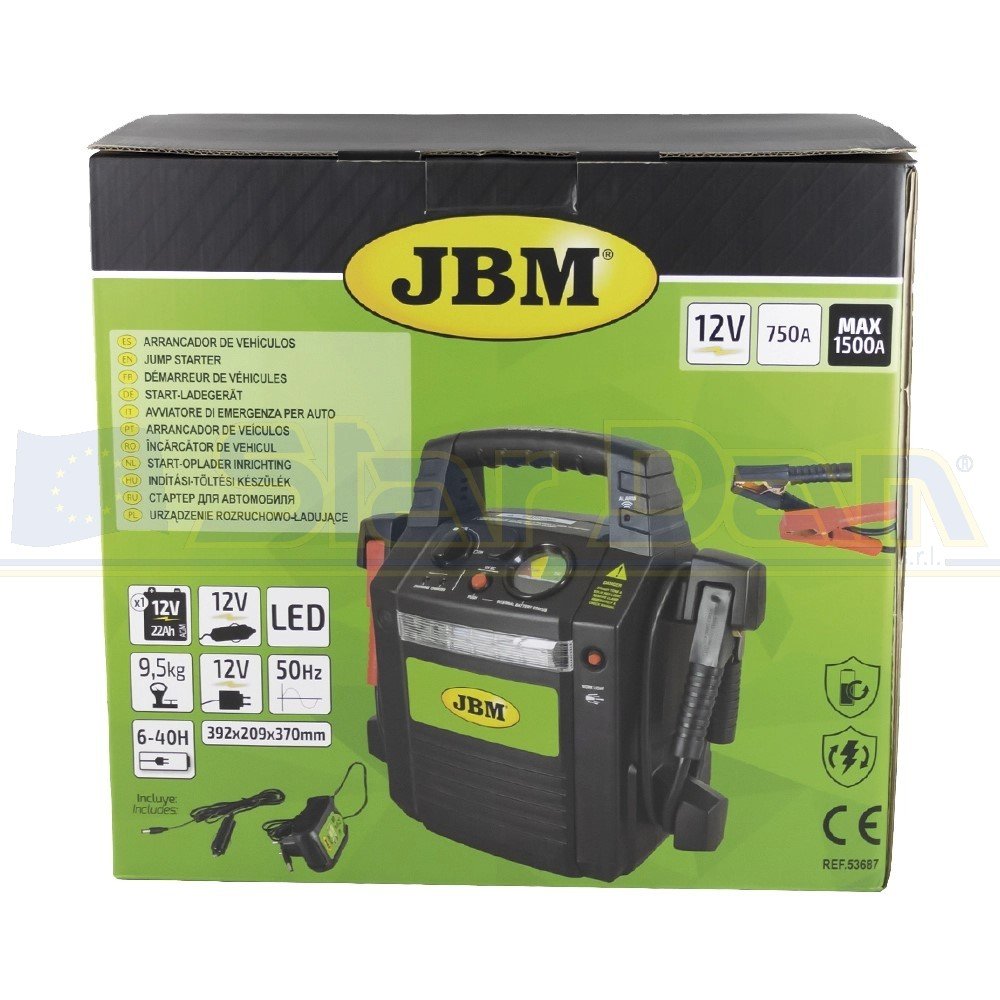 JBM AVVIATORE DI EMERGENZA PER AUTO 12V - immagine 4