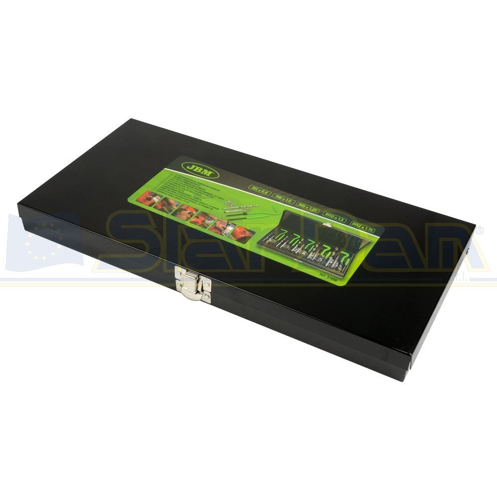 JBM KIT DI RIPARAZIONE FILETTI CON INSERTI HELICOIL - immagine 4