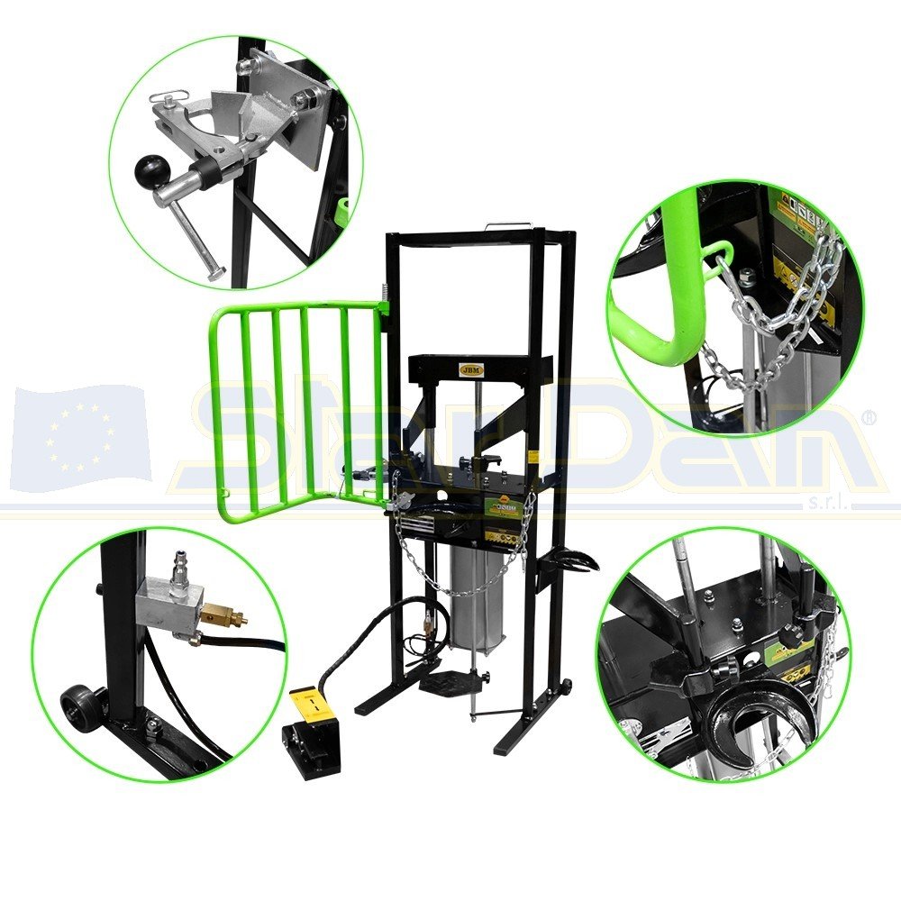 JBM SMONTA AMMORTIZZATORI 1T PNEUMATICO UNIVERSALE - immagine 2