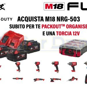 KIT M18 - 3 UTENSILI E 3 BATTERIE